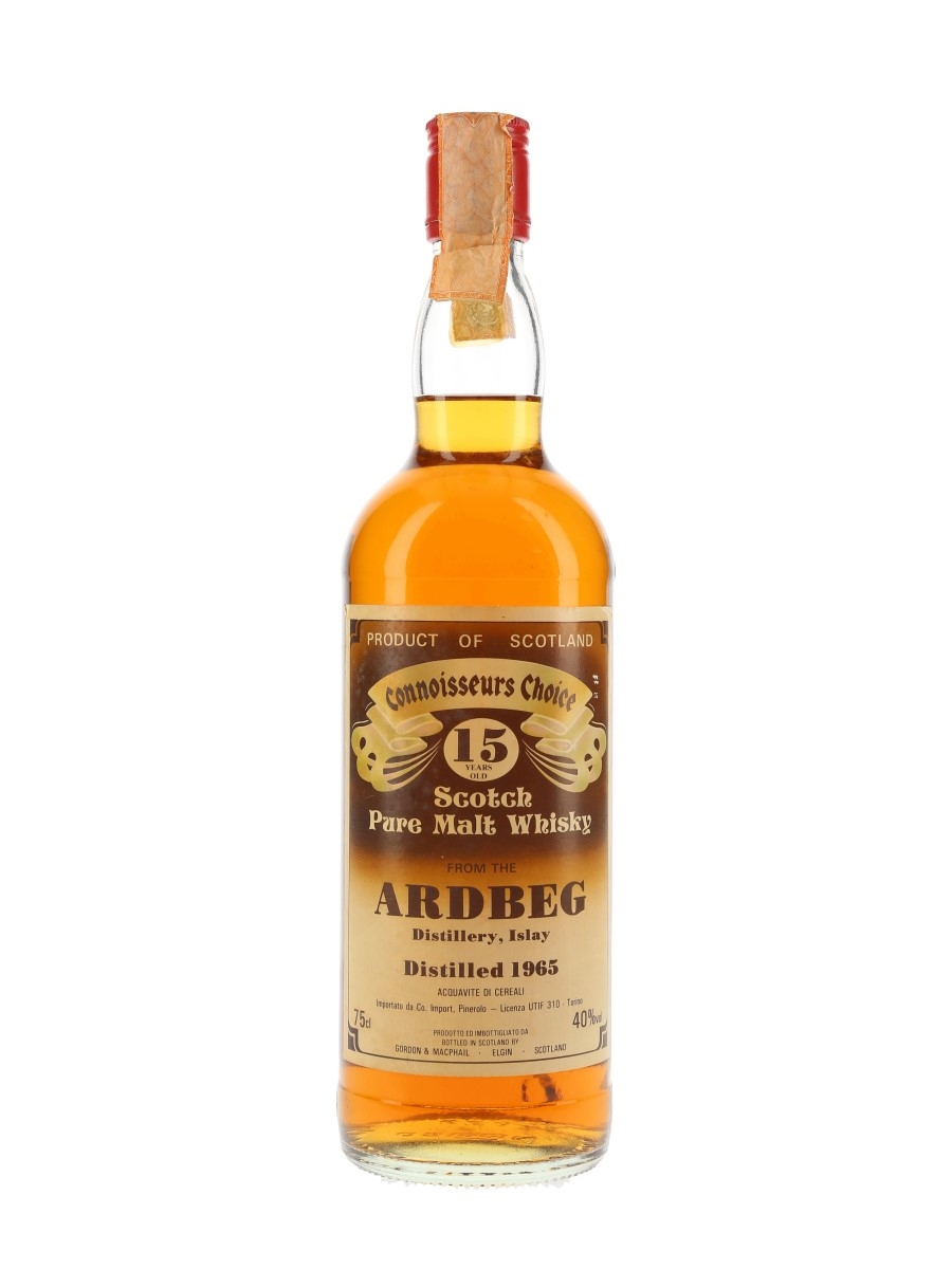 Ardbeg 1965 15 Year Old Connoisseurs Choice Bottled 1980s - Club Delle Fattorie 75cl / 40%