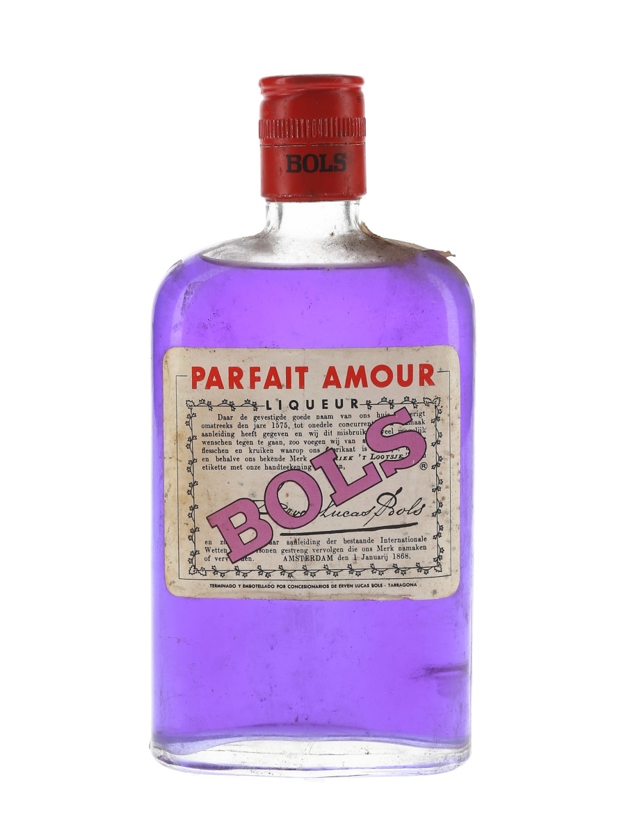 Bols Parfait Amour Bottled 1970s 35cl