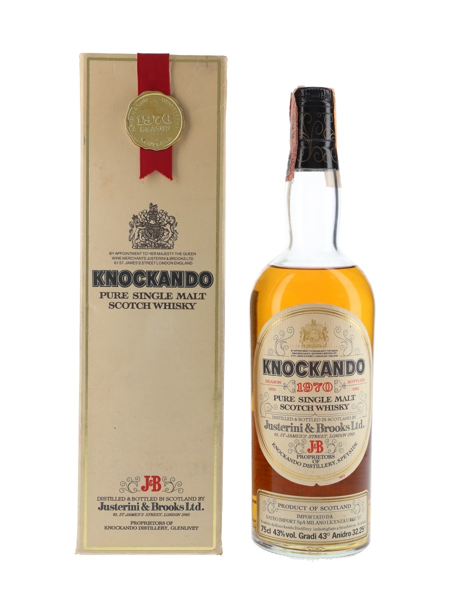 Knockando 1970 - Lot 99485 - Buy/Sell Speyside Whisky Online