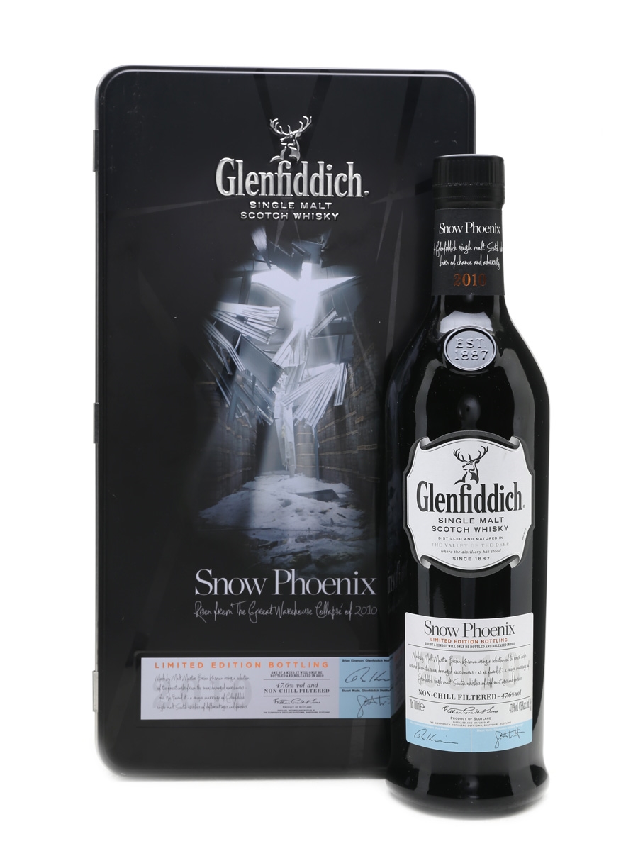 Glenfiddich Snow Phoenix Bottled 2010 70cl / 47.6%
