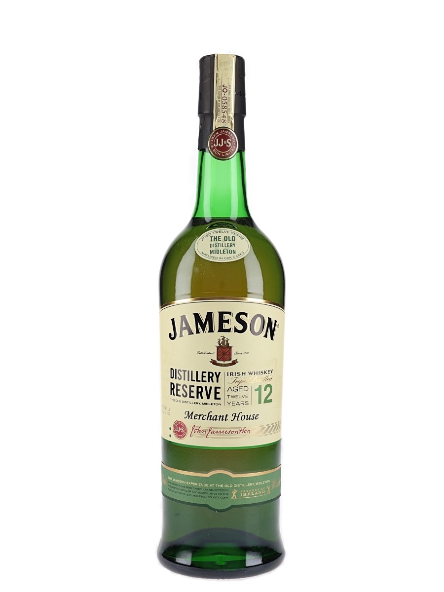 Jameson 12 Year Old Distillery Reserve Merchant House 70cl / 40%