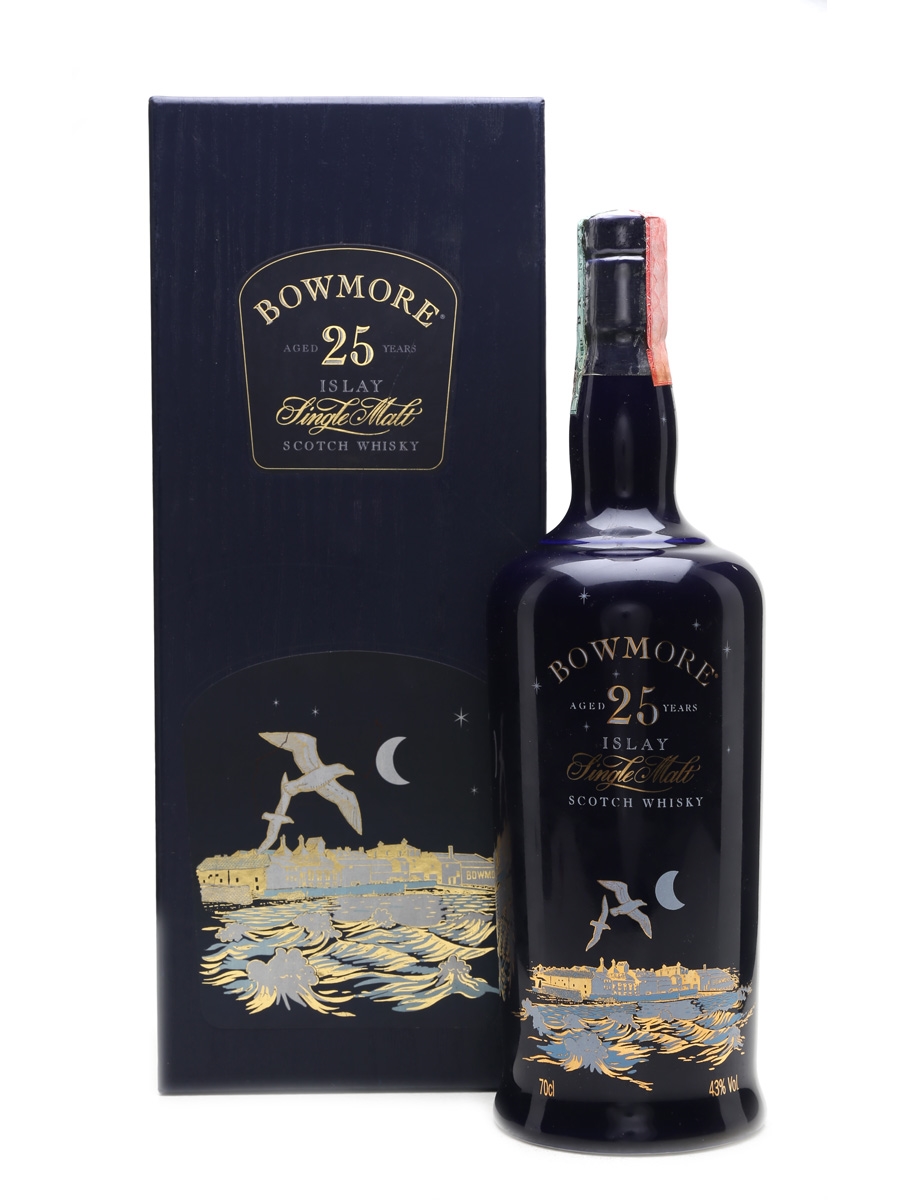 Bowmore 25 Year Old The Gulls Ceramic Bottle 70cl / 43%