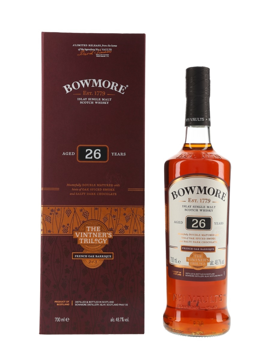 Bowmore 26 Year Old French Oak Barrique The Vintner's Trilogy 70cl / 48.7%