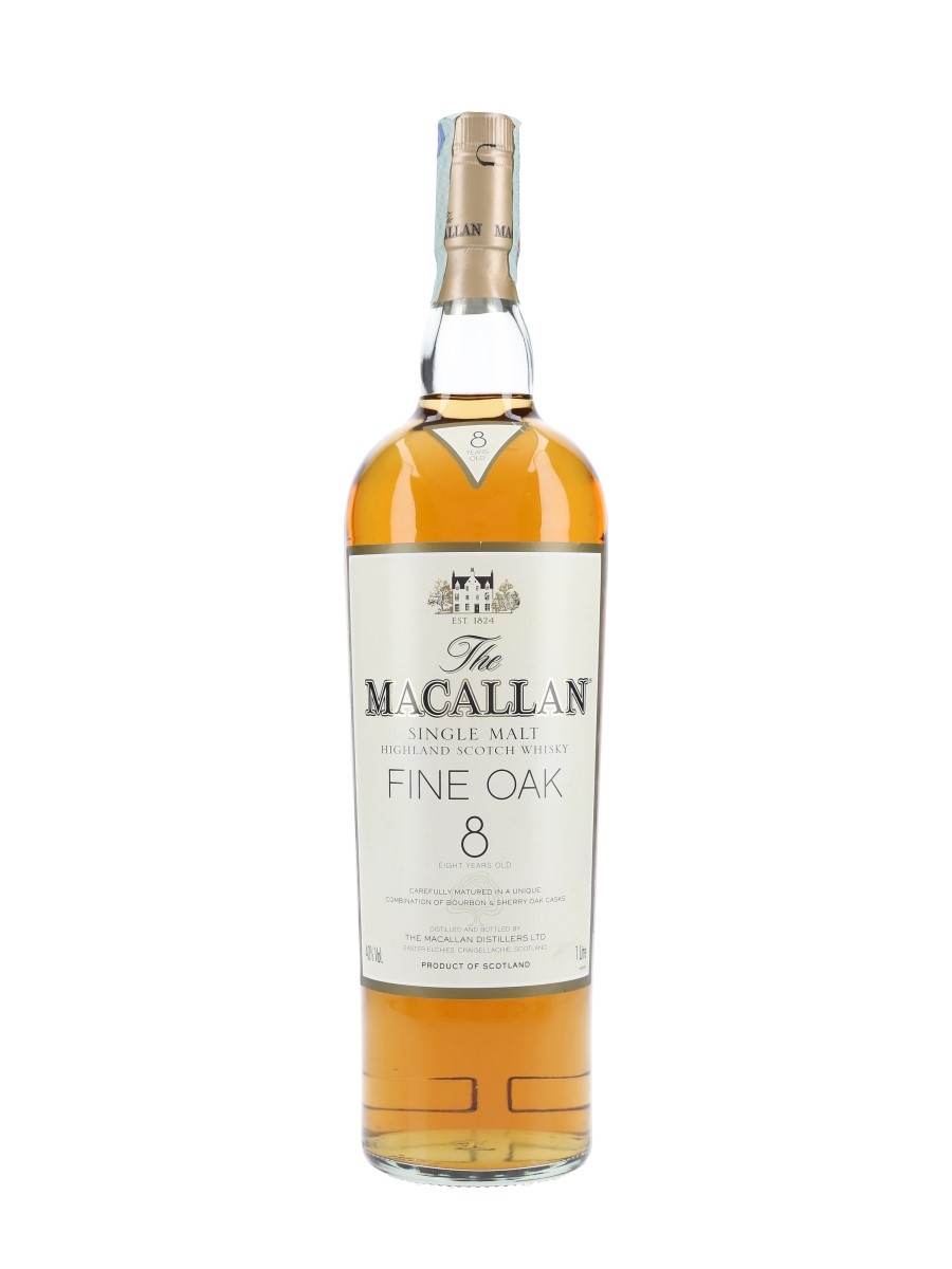 Macallan 8 Year Old Fine Oak  100cl / 40%