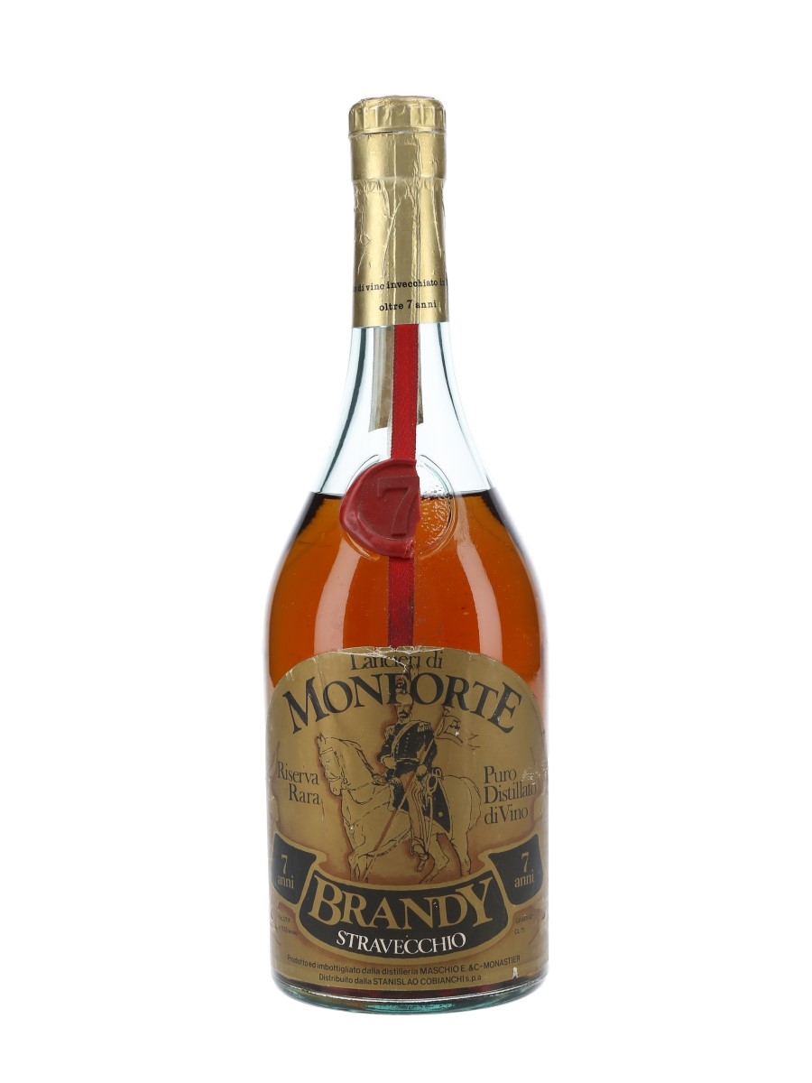 Lancieri Di Monforte 7 Year Old Brandy Stravecchio Bottled 1970s 75cl / 42%