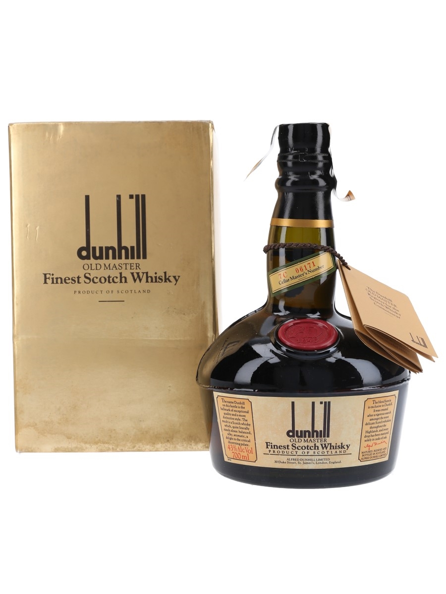 Dunhill Old Master Finest Scotch Whisky - Lot 102993 - Buy/Sell