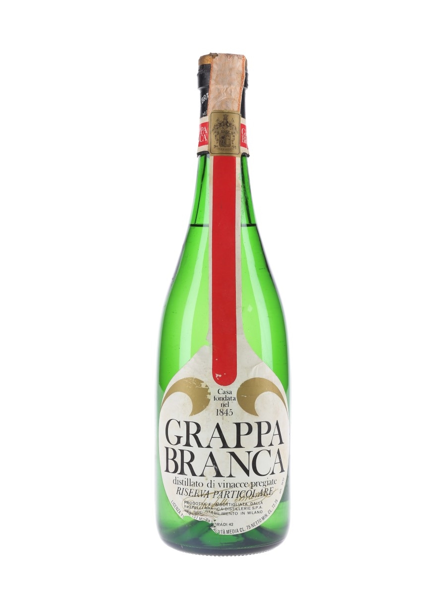 Fratelli Branca Grappa Bottled 1960s-1970s 75cl / 42%
