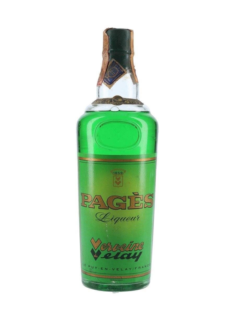 Pages Verveine Du Velay Bottled 1960s - Wax&Vitale 75cl / 55%