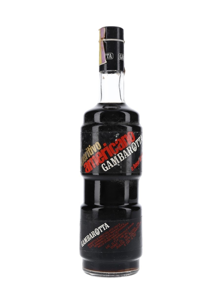 Gambarotta Aperitivo Americano Bottled 1960s 100cl / 17%