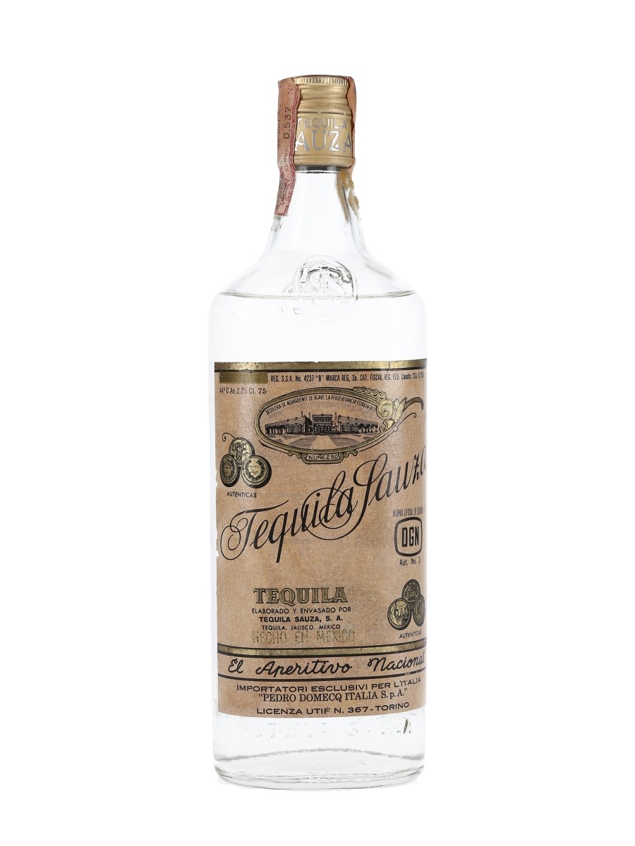 Sauza Tequila Bottled 1960s - Pedro Domecq 75cl / 44%