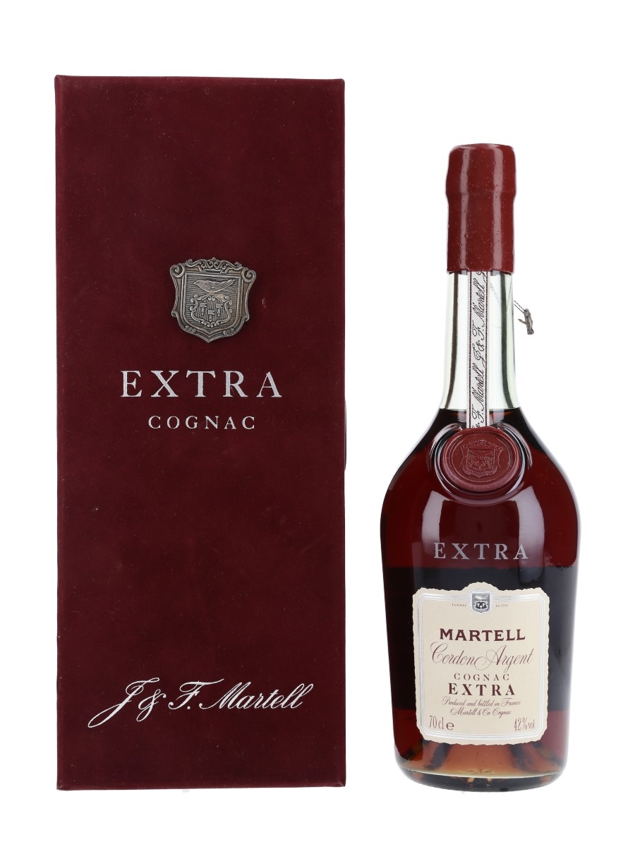 Martell Cordon Argent Extra Bottled 1980s 70cl / 42%