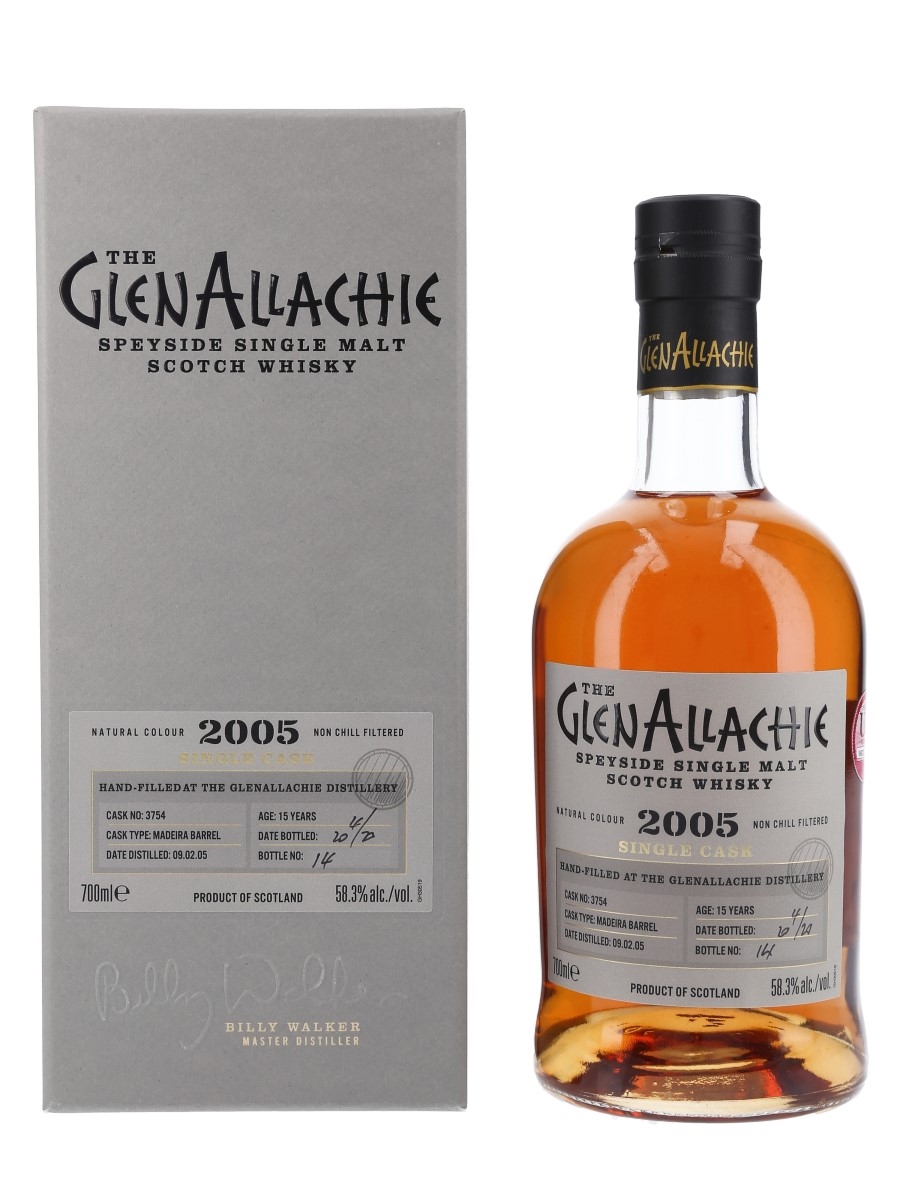 Glenallachie 2005 15 Year Old Hand Filled Bottled 2020 70cl / 58.3%