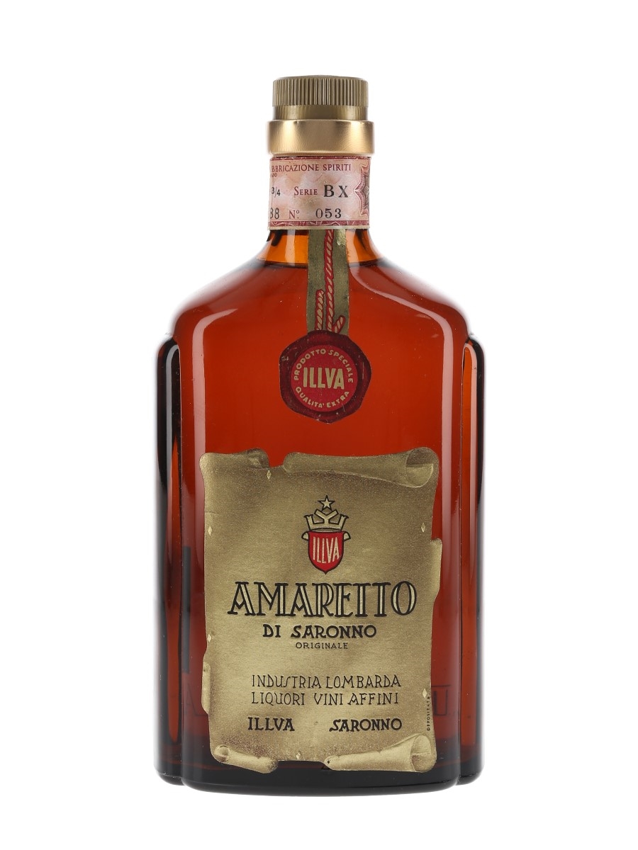 Illva Amaretto Di Saronno Bottled 1970s 75cl / 28%