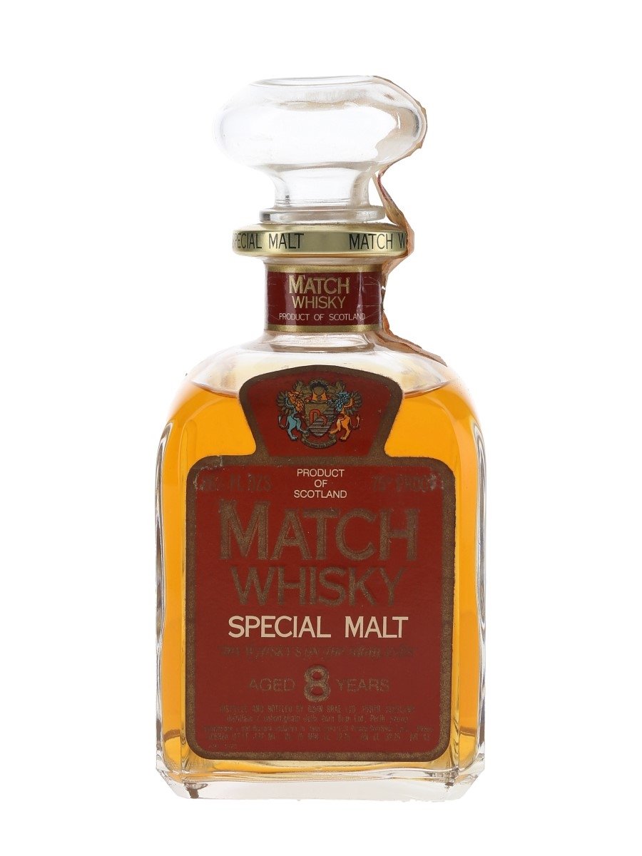Match 8 Year Old Bottled 1970s - Branca 75cl / 43%