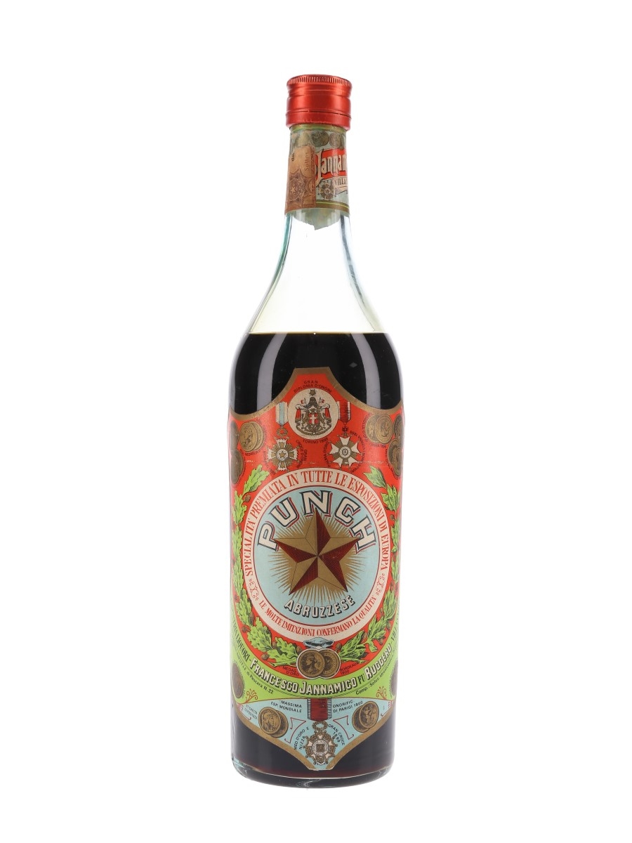 Jannamico Punch Bottled 1960s-1970s 100cl / 45%