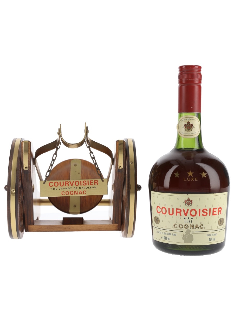 Courvoisier 3 Star Luxe Cannon Bottled 1980s 68cl / 40%