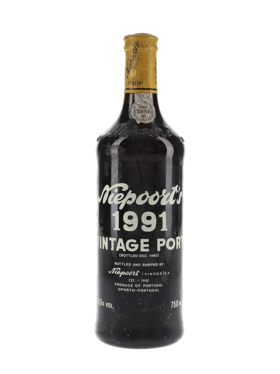 Niepoort 1991 Vintage Port Bottled 1993 75cl / 20%