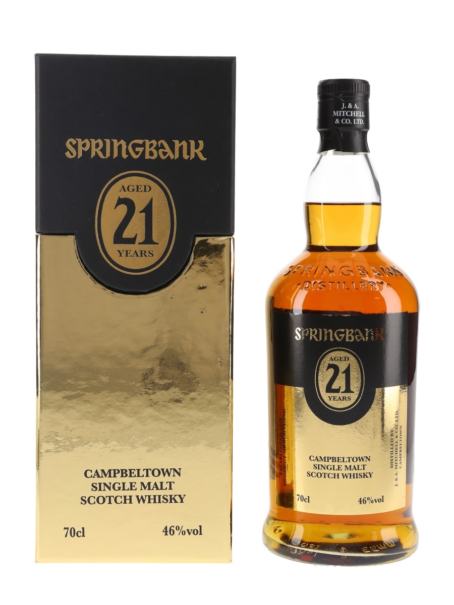Springbank 21 Year Old Bottled 2013 70cl / 46%