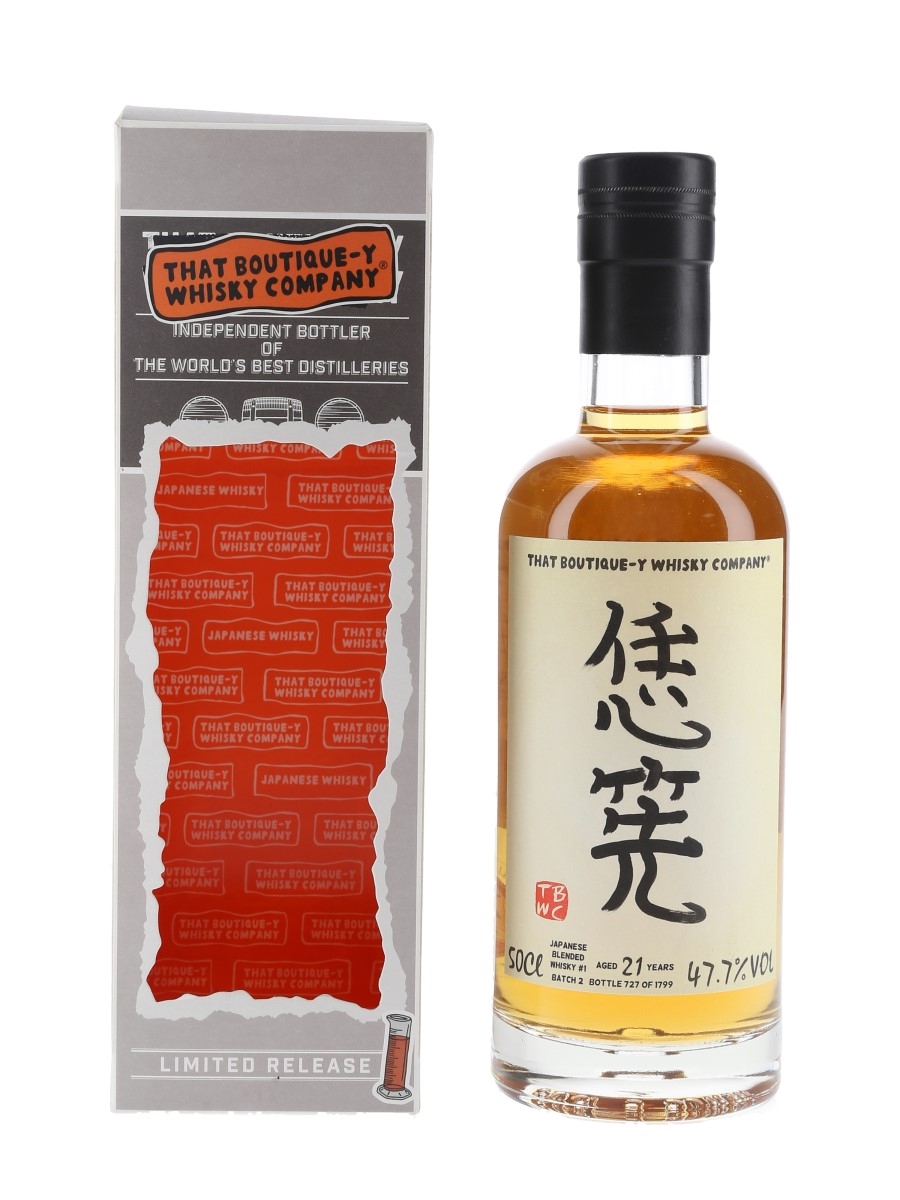 That Boutique-y Whisky Company 21 Year Old Japanese Blended Whisky