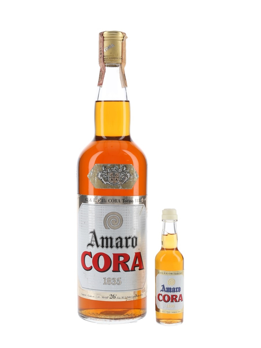 Cora Amaro Bottled 1970s 5cl & 75cl / 26%