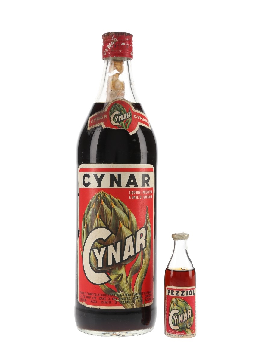Fala & Pezziol Cynar Bottled 1970s-1980s 4cl & 100cl