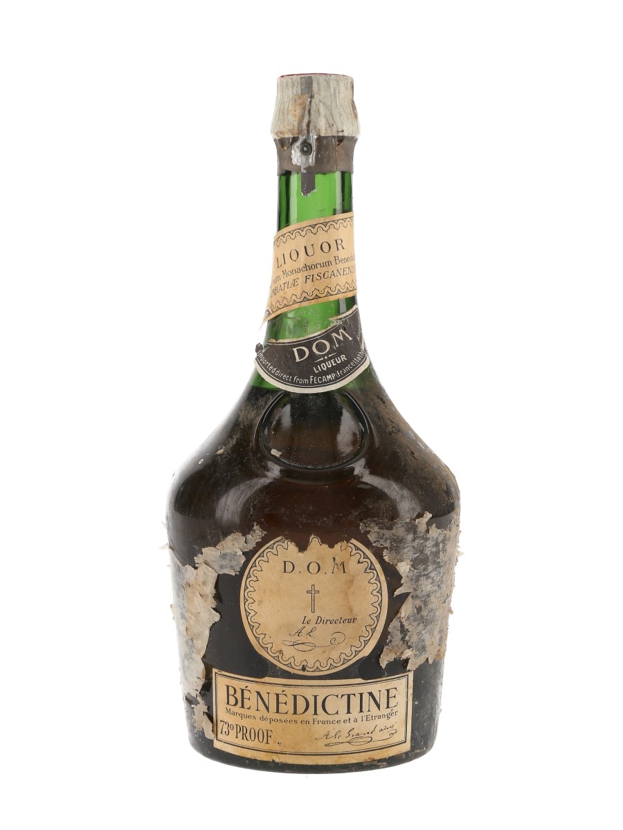 Benedictine DOM Bottled 1950s-1960s 75cl / 41.7%