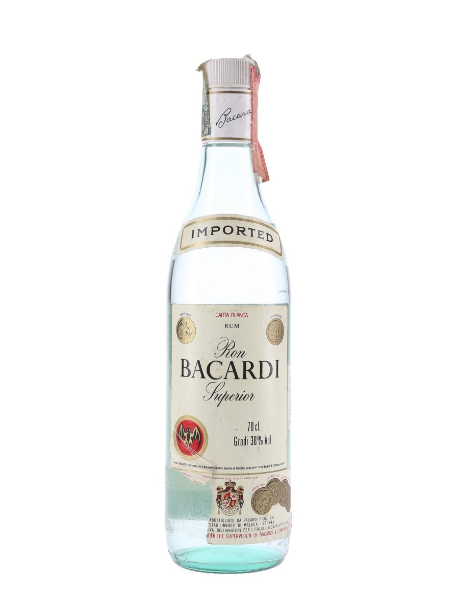Bacardi Superior Rum 限定版ギフトボックス入り 700ml Buy Bacardi Light Rum Ron Superior de Bacardi Y Cia Heritage