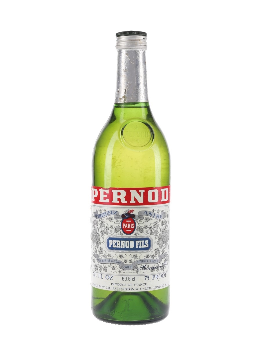 Pernod Fils Bottled 1970s - J R Parkington 70cl / 43%