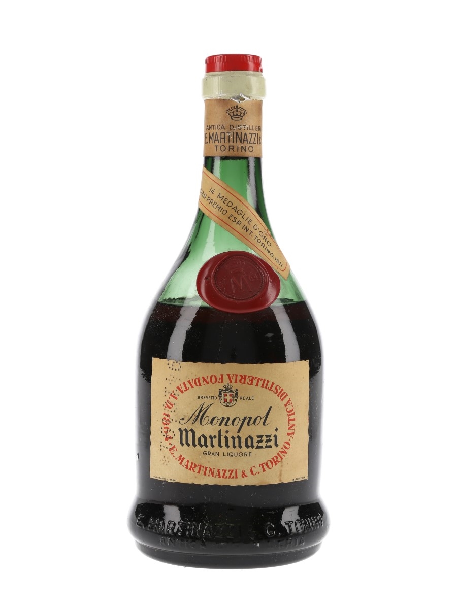 Martinazzi Monopol Gran Liquore Bottled 1940s-1950s 75cl / 40%