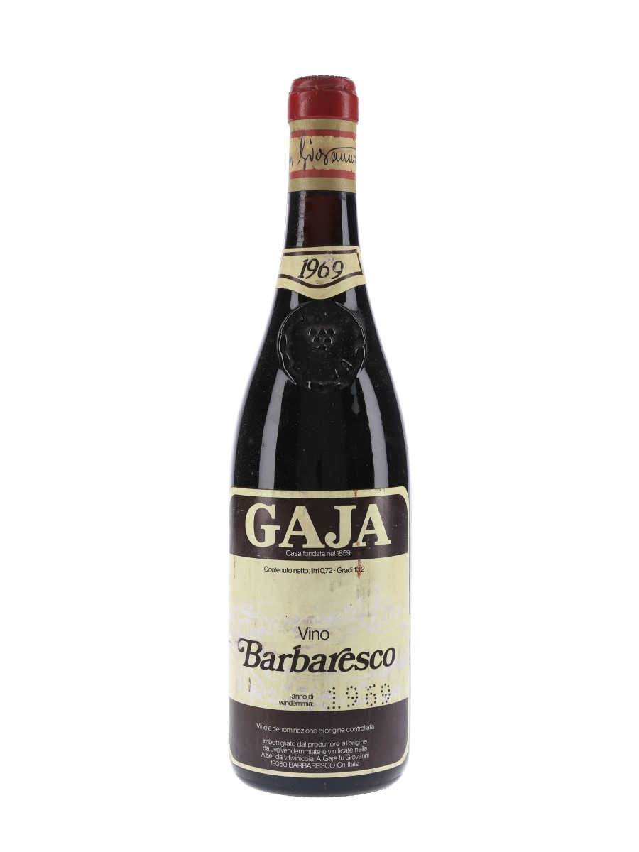 Gaja Barbaresco 1969  72cl / 13.2%