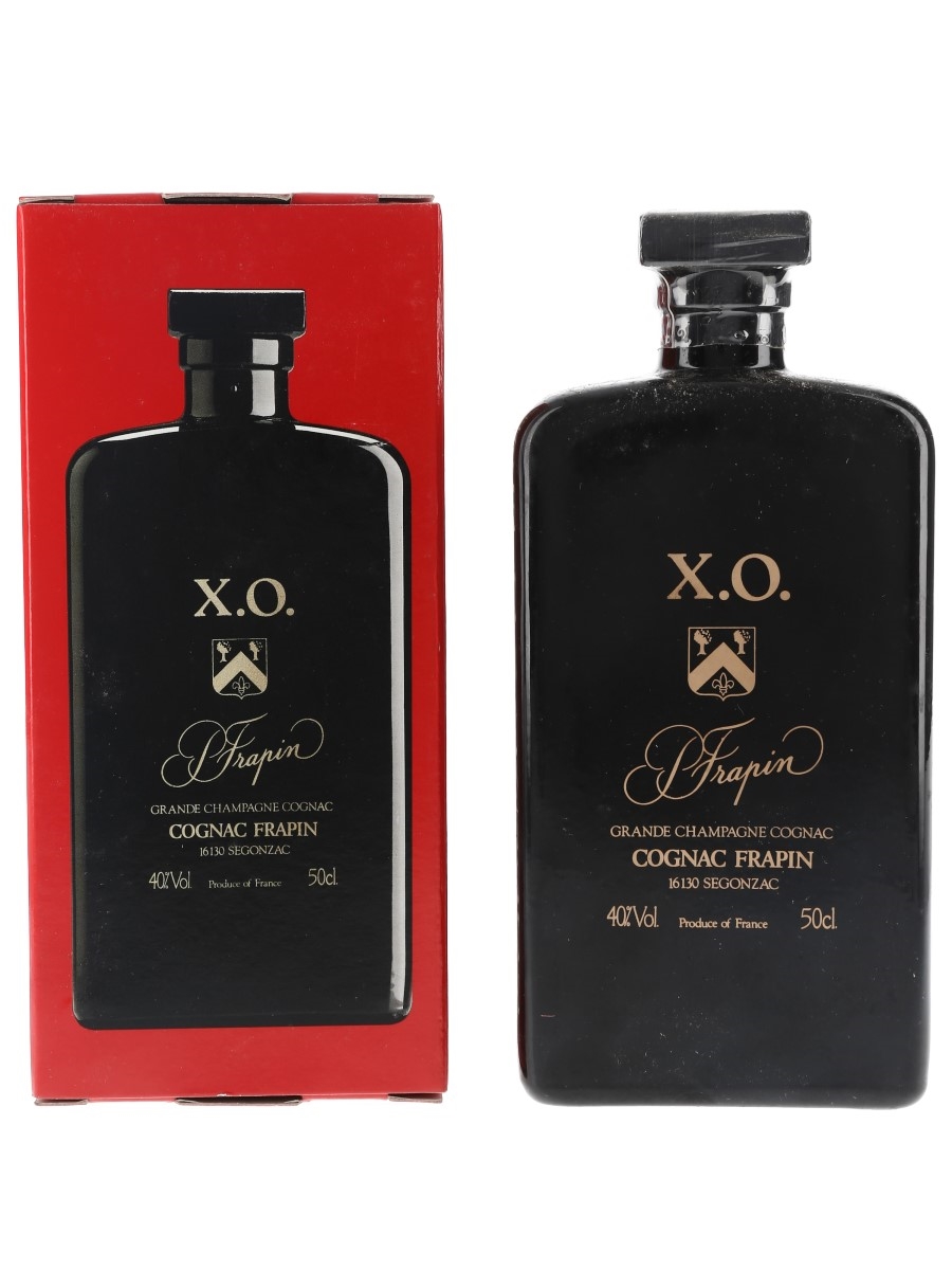 Frapin XO Grande Champagne Cognac Domino Decanter Bottled 1980s 50cl / 40%
