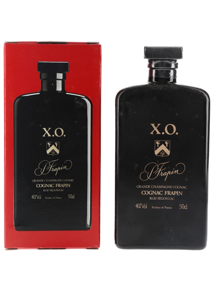 Frapin XO Grande Champagne Cognac Domino Decanter Bottled 1980s 50cl / 40%