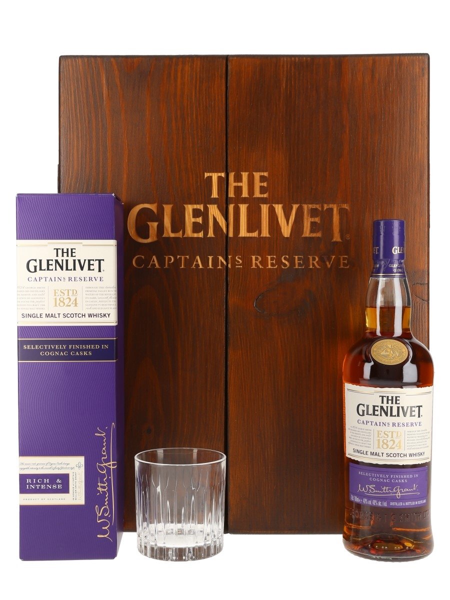 Glenlivet Captain's Reserve Bottled 2018 - Finished In Cognac Casks 70cl / 40%