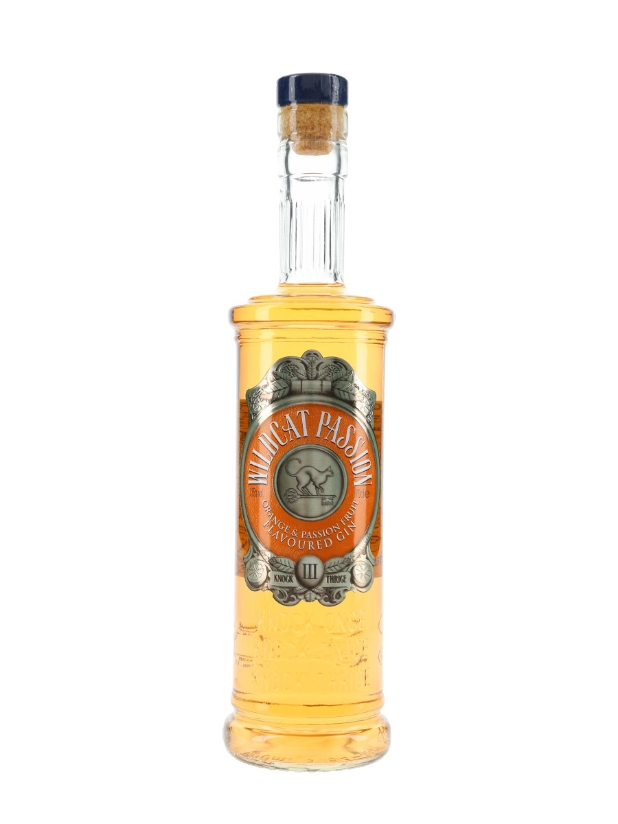 Wildcat Passion Orange & passion Fruit Flavoured Gin 70cl / 37.5%