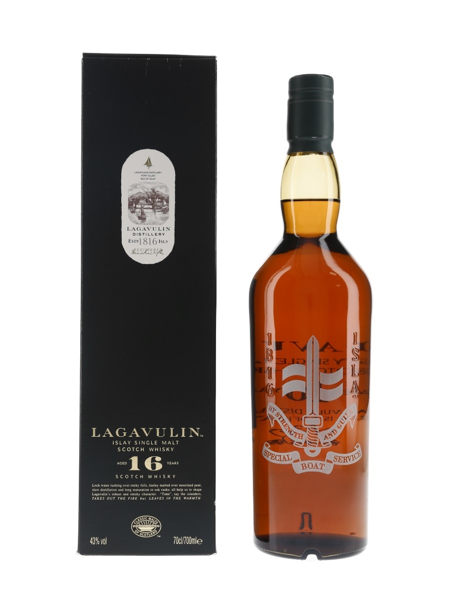 Lagavulin 16 Year Old Special Boat Service  70cl / 43%