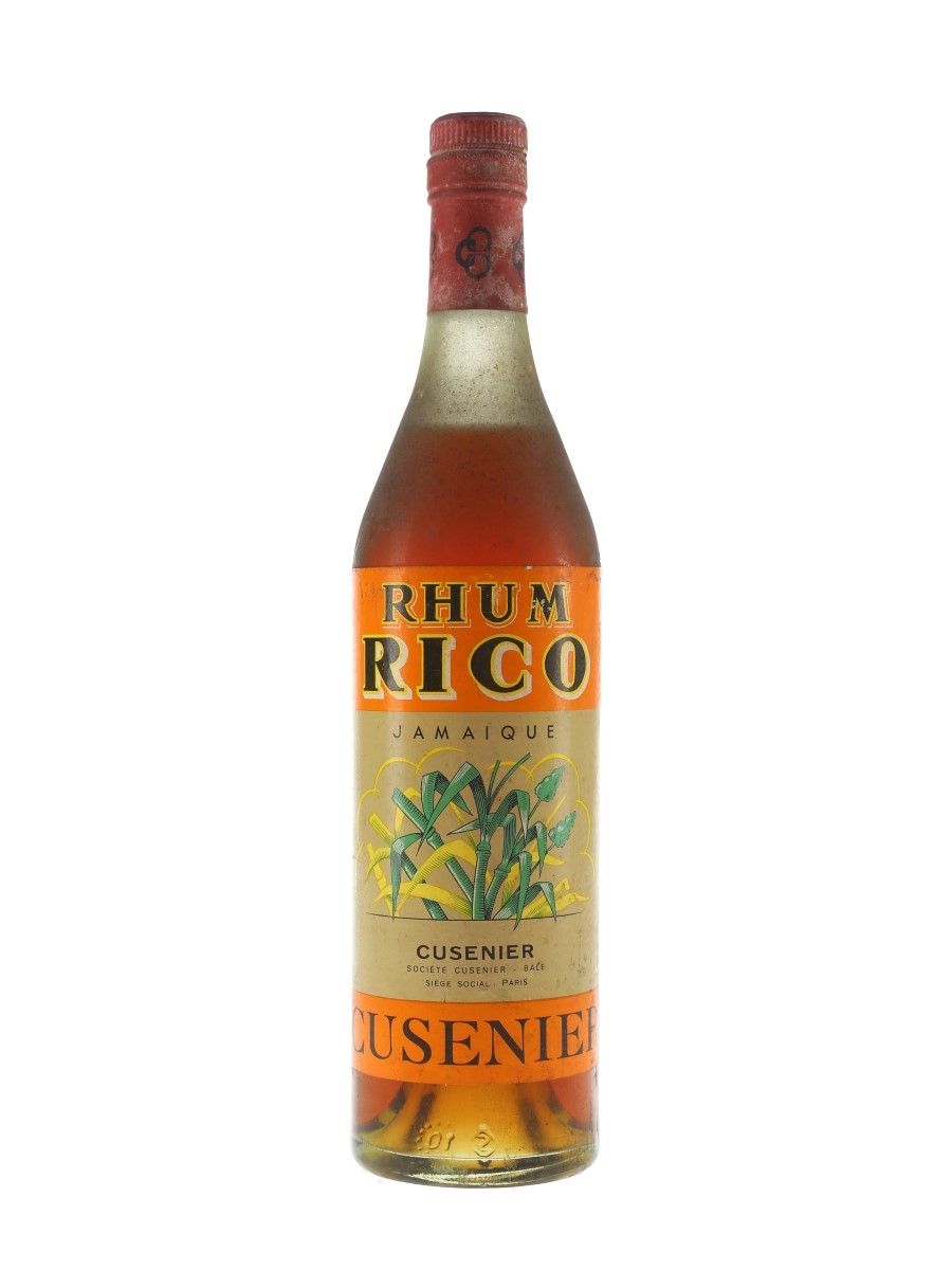 Cusenier Rhum Rico Jamaique Bottled 1960s 70cl