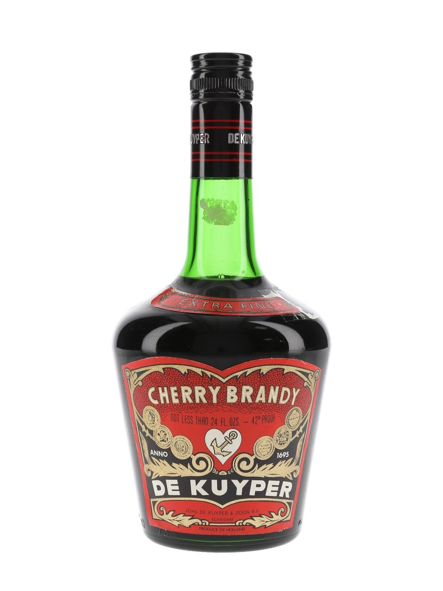 De Kuyper Cherry Brandy Bottled 1970s 68cl / 24%