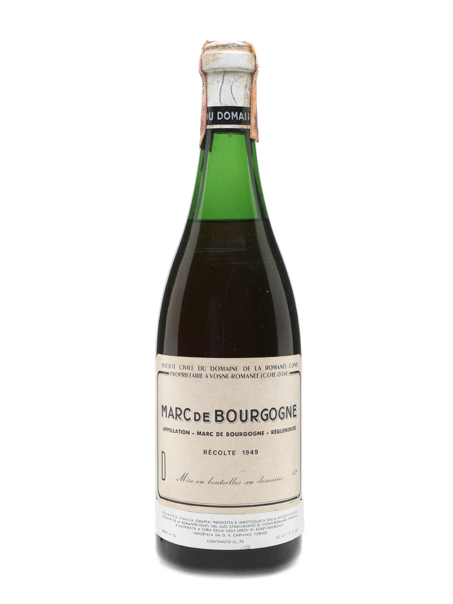 Marc De Bourgogne 1949 DRC Domaine De La Romanee-Conti 75cl / 41%