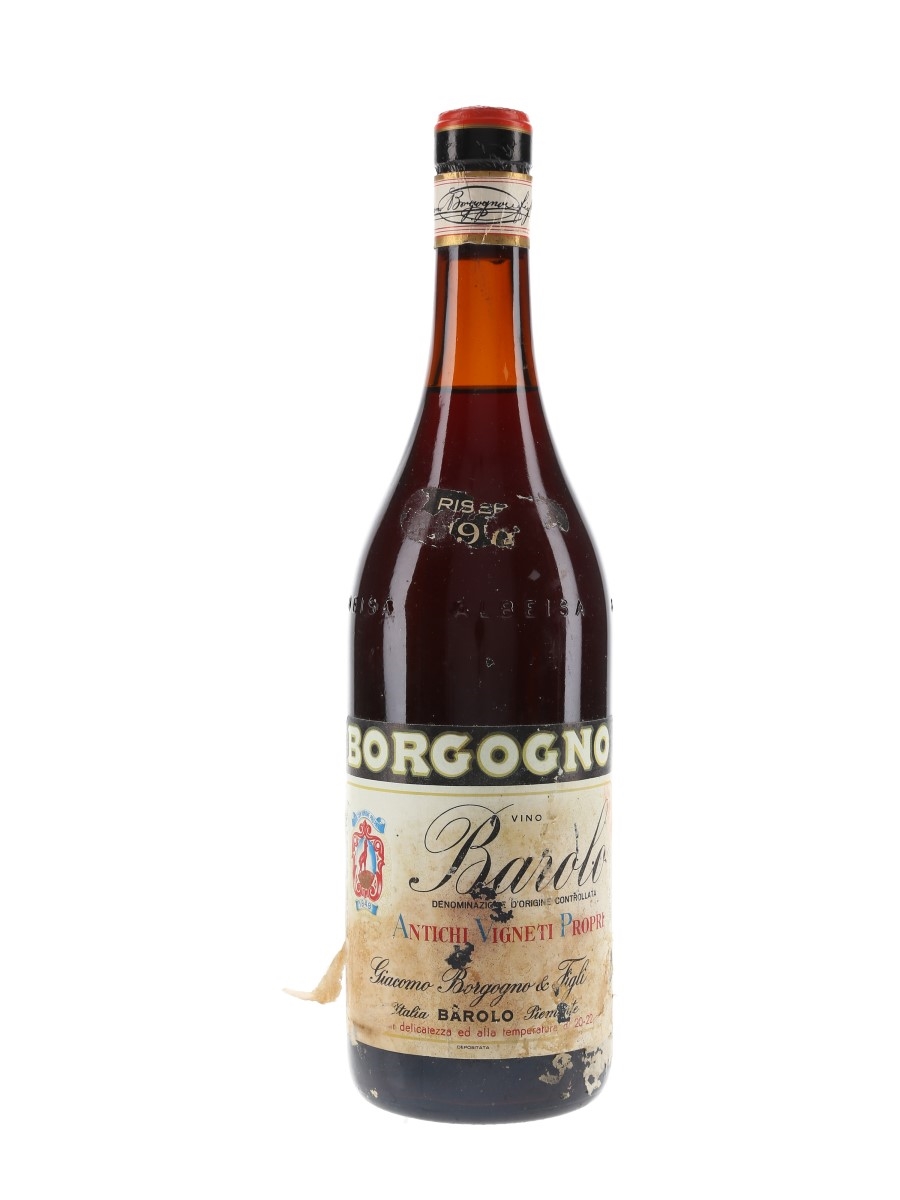 Borgogno Barolo Riserva Vintage 1970s 72cl / 13.5%