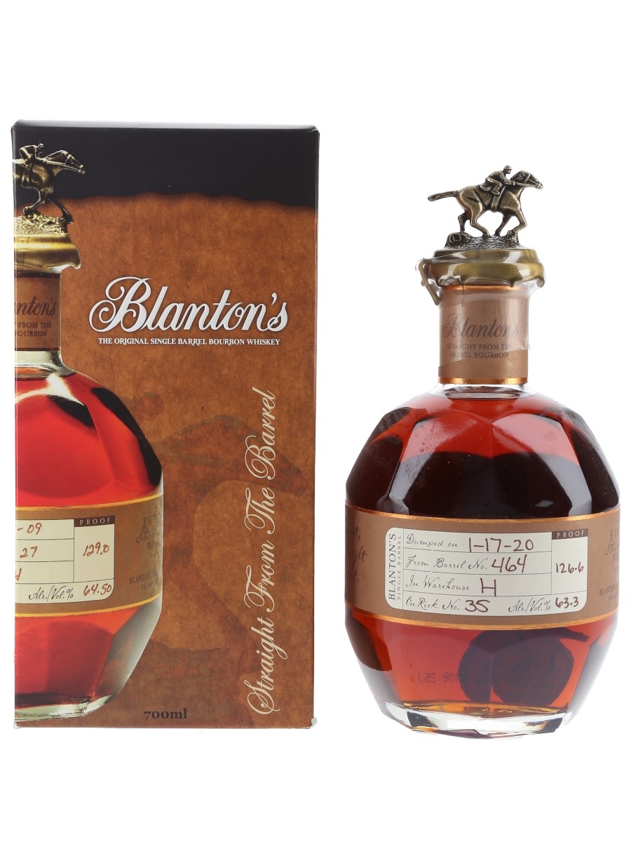 Blanton's Straight From The Barrel No. 464 Bottled 2020 70cl / 63.3%