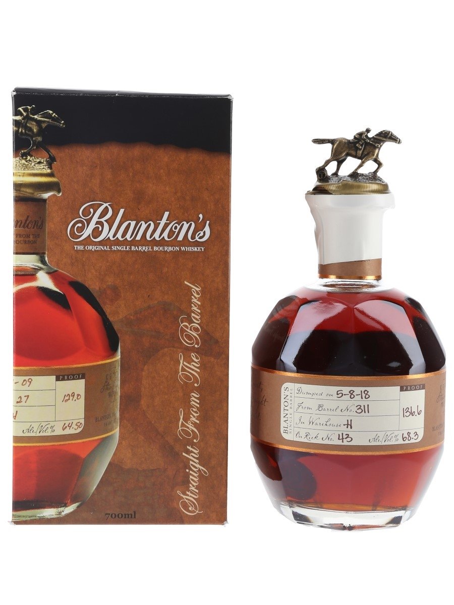 Blanton's Straight From The Barrel No. 311 Bottled 2018 70cl / 68.3%