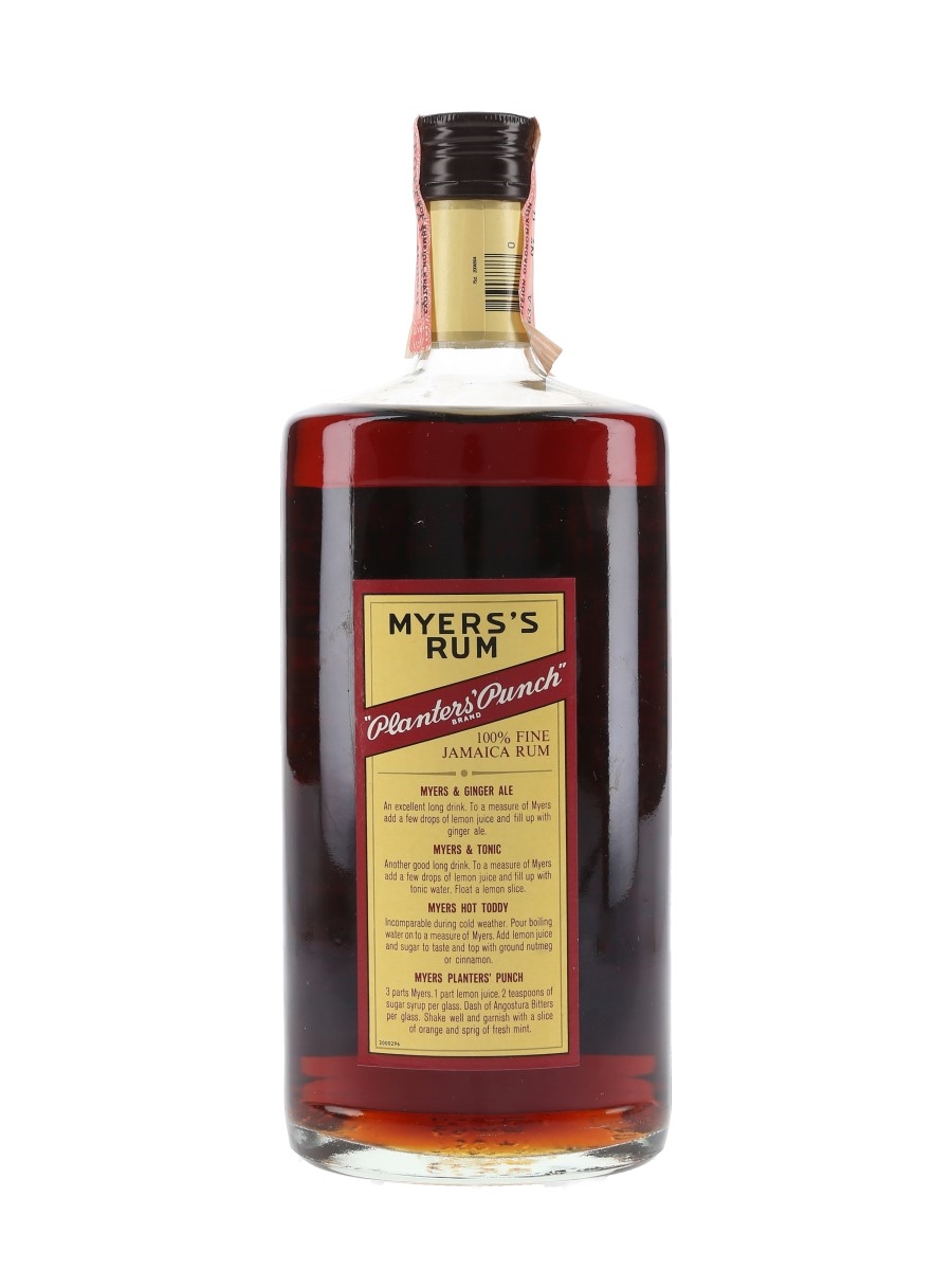 Myers's Planters' Punch Rum - Lot 101458 - Buy/Sell Rum Online