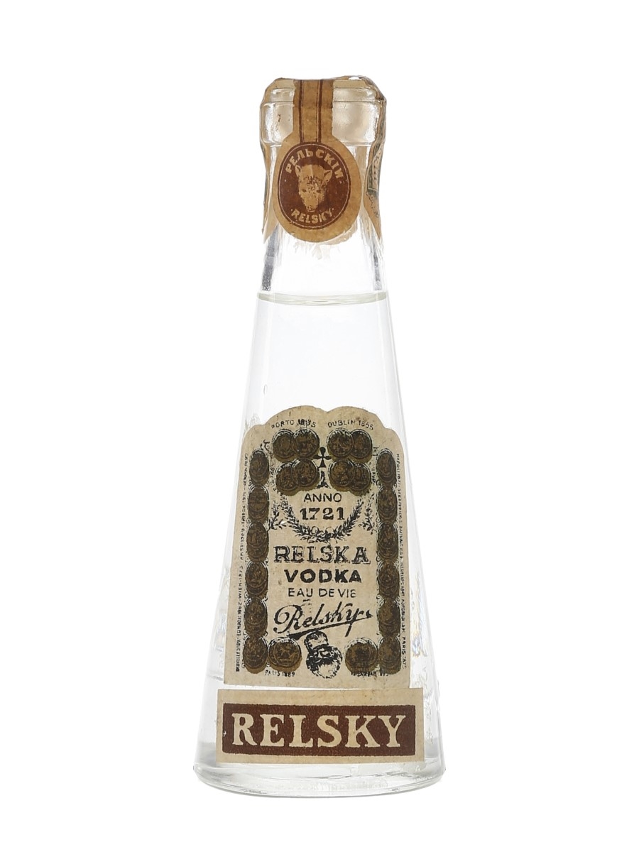 Relsky Vodka Bottled 1950s 5cl