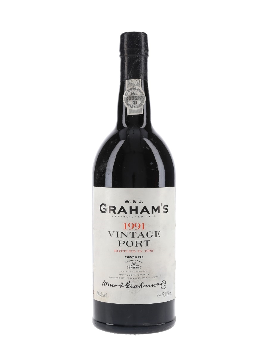 Graham's 1991 Vintage Port Bottled 1993 75cl / 20%