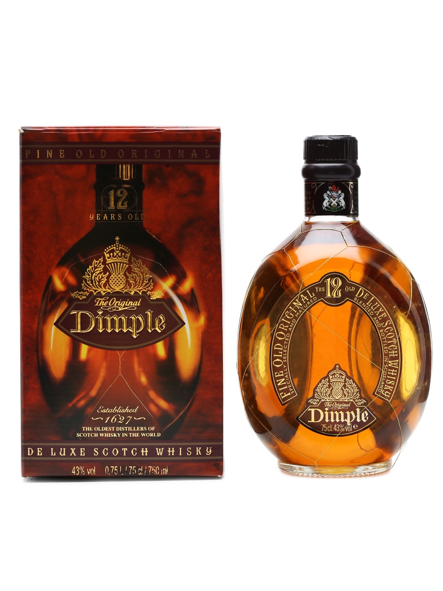 Dimple 12 Years Old De Luxe Bottled 1980s 75cl