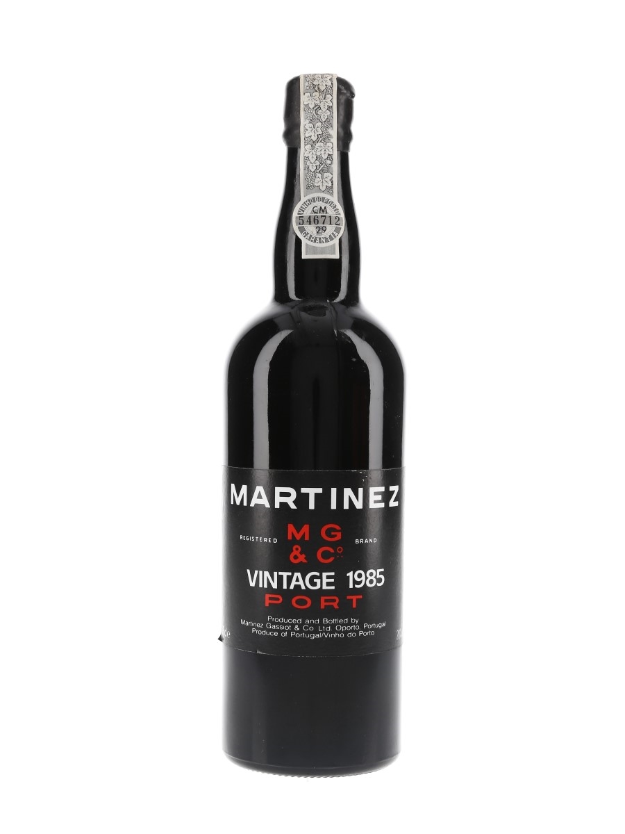 Martinez 1985 Vintage Port  75cl / 20%