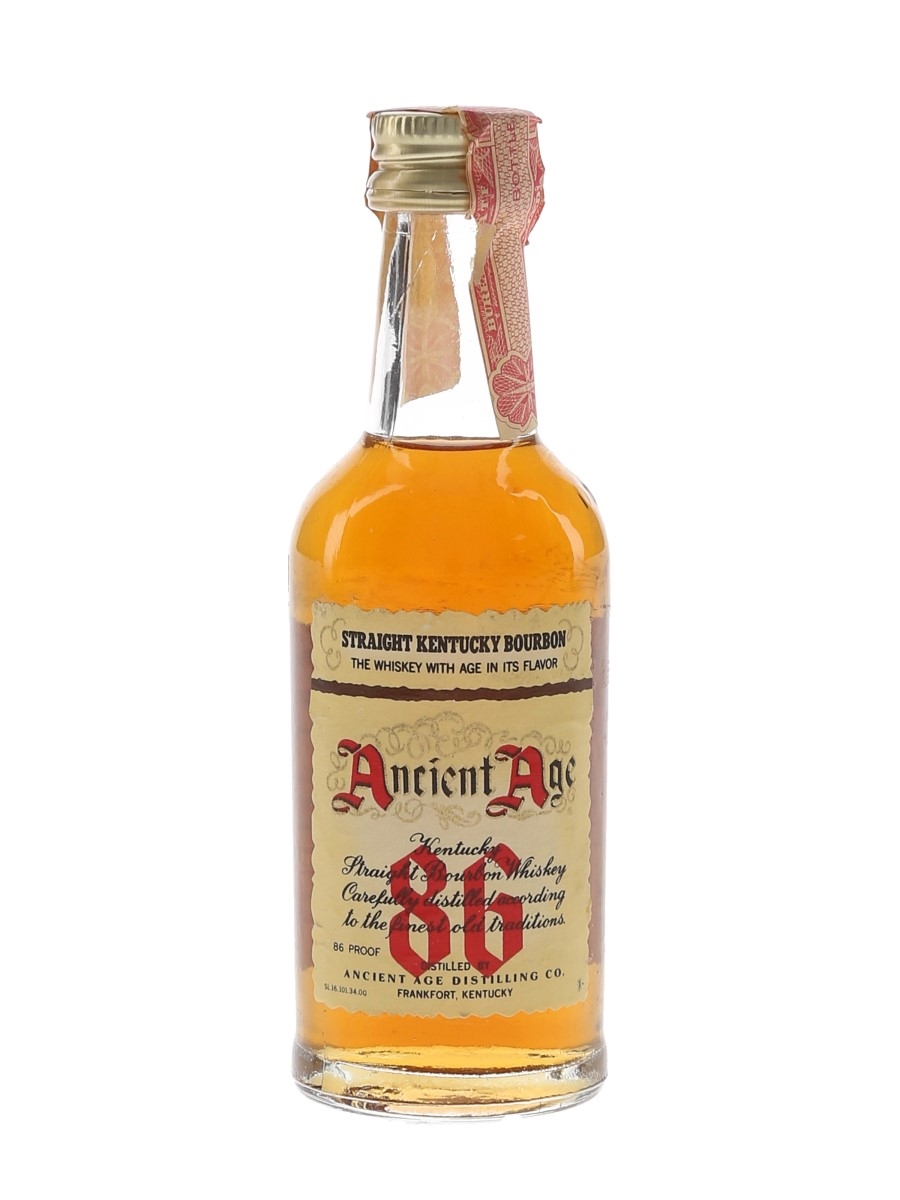Ancient Age 86 Bottled 1980s 5cl / 43%