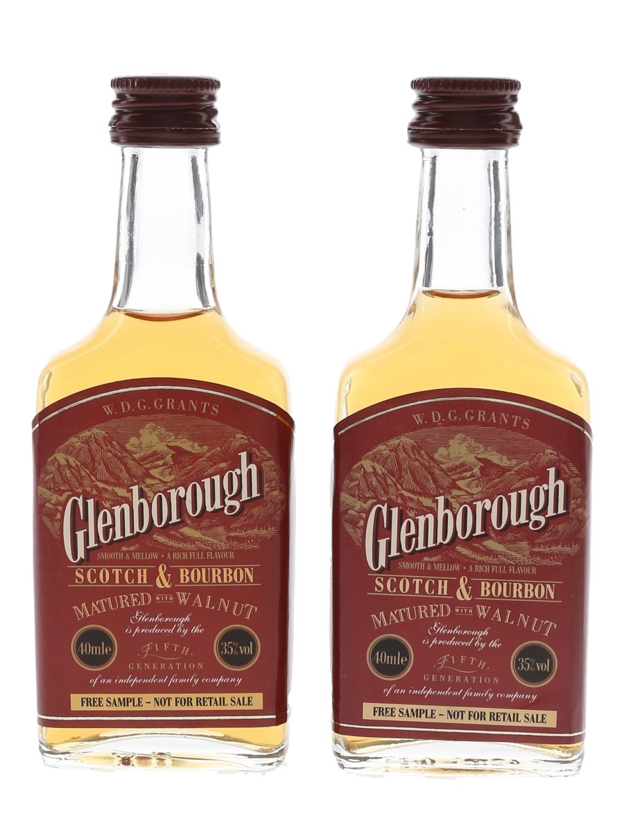 Grant's Glenborough Scotch & Bourbon Liqueur  2 x 4cl / 35%