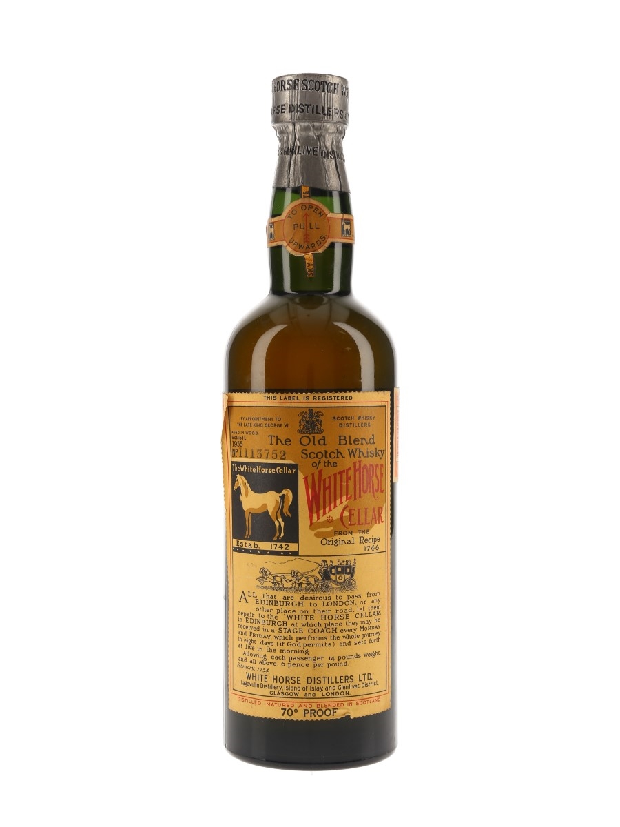 White Horse Bottled 1955 75cl / 40%