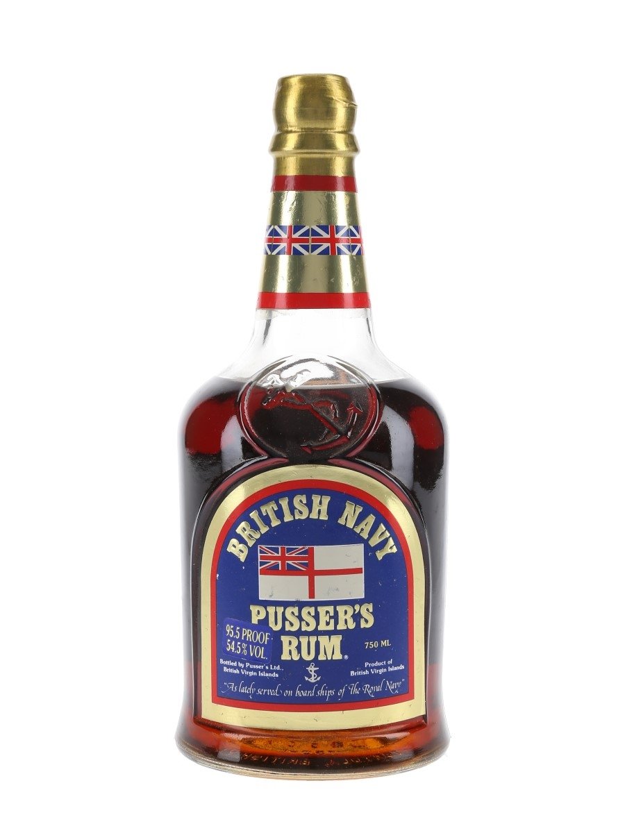 Pusser S British Navy Rum Lot 101502 Buy Sell Rum Online   99760 0 